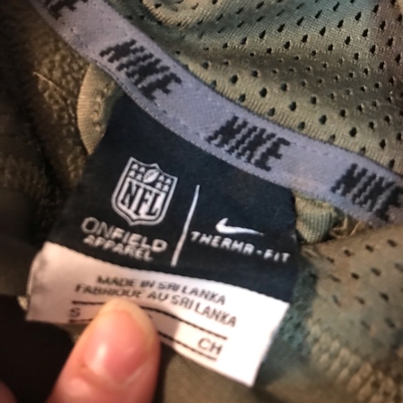 2014 Nike Men’s New England Patriots Salute Service Onfield Hoodie | Size - S - Picture 4 of 12